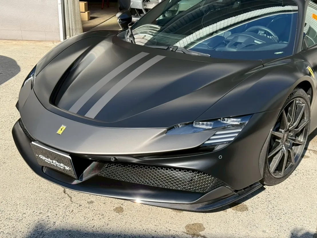 フェラーリSF90スパイダーにフルステルスプロテクションを施...