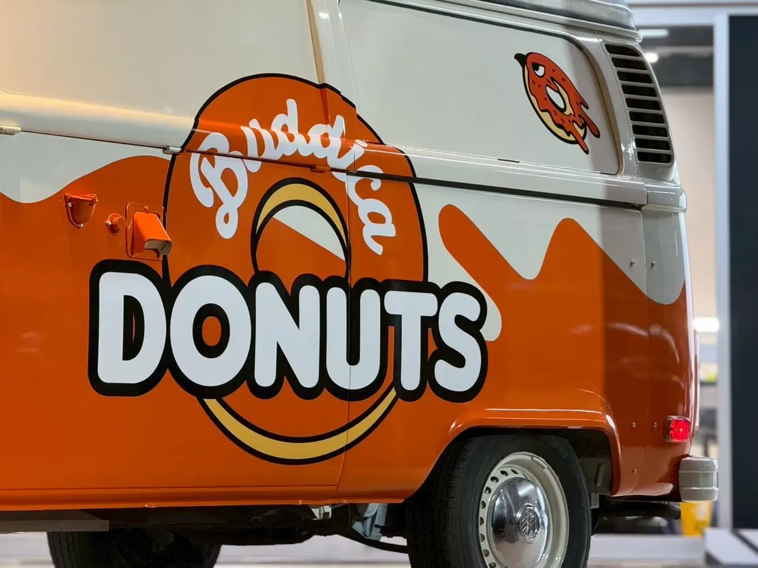 美味しいドーナツが走ります🍩