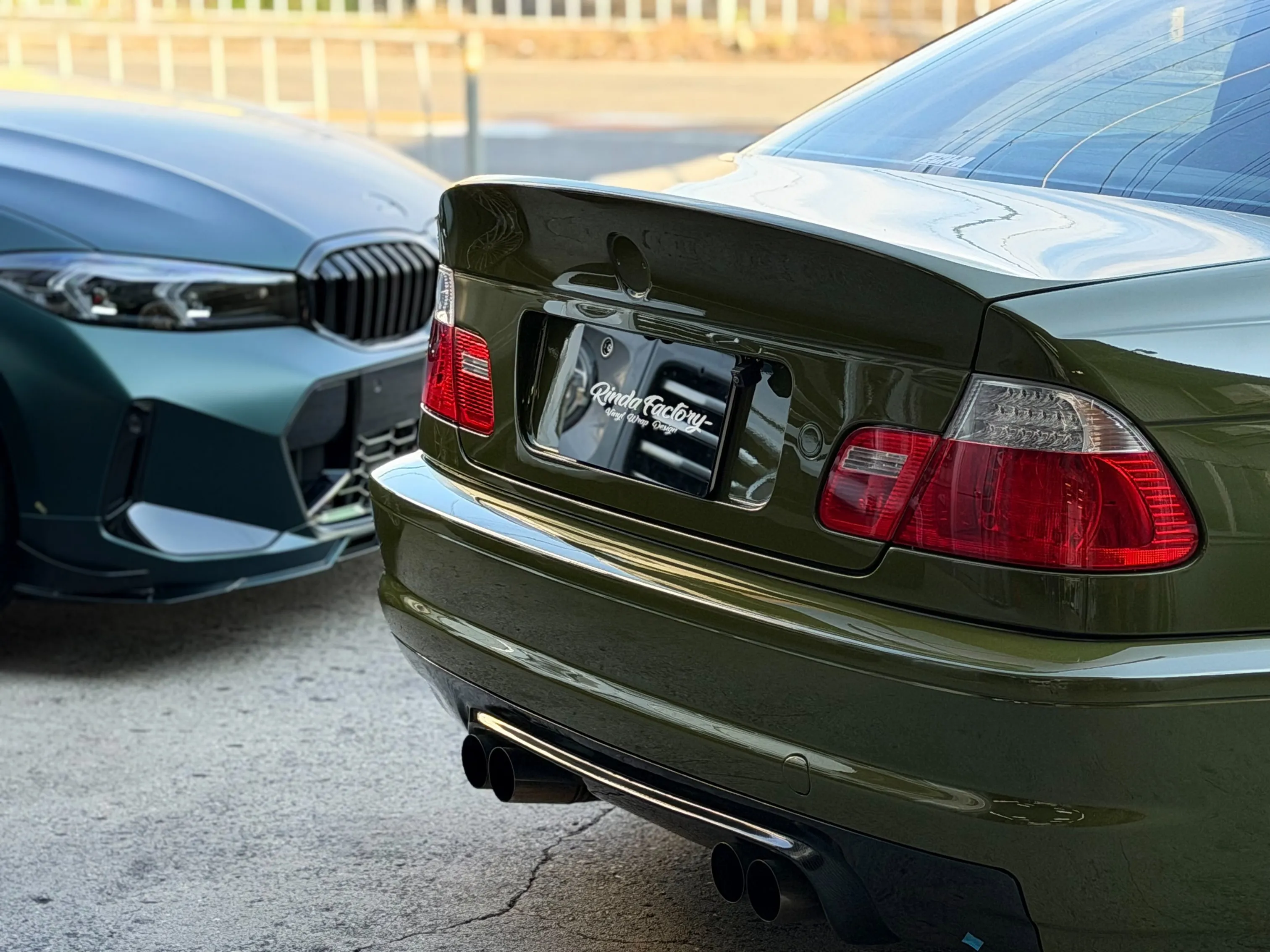【BMW E46 M3 × カーラッピング施工】